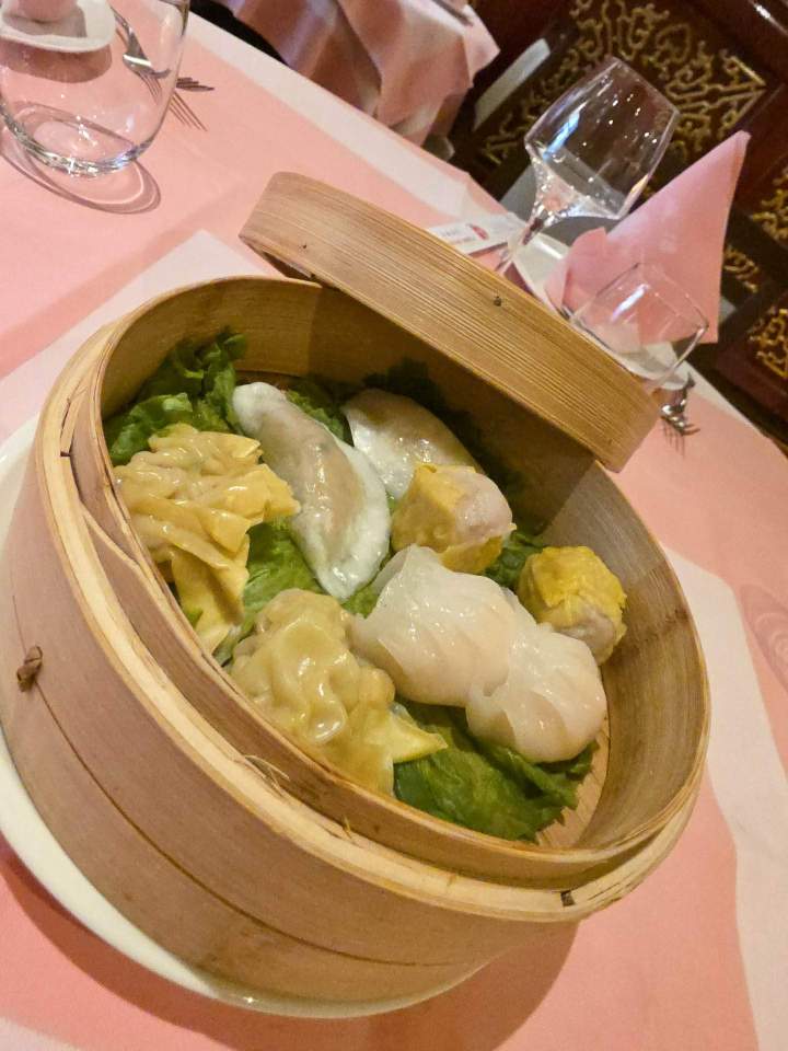 Entrées à la vapeur